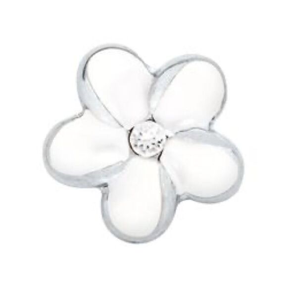 Origami Owl plumeria charm  - Picture 1 of 4